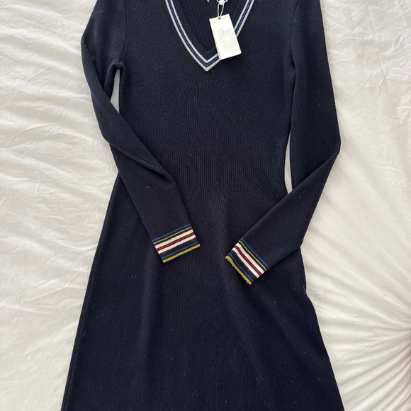 Tory Burch Merino Wool Sweater  Dress - Picture 1 of 7
